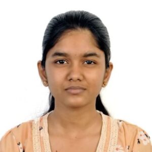 Yashica Chandrasekar, IMU CET AIR 17090, selected in B.Sc Nautical Science