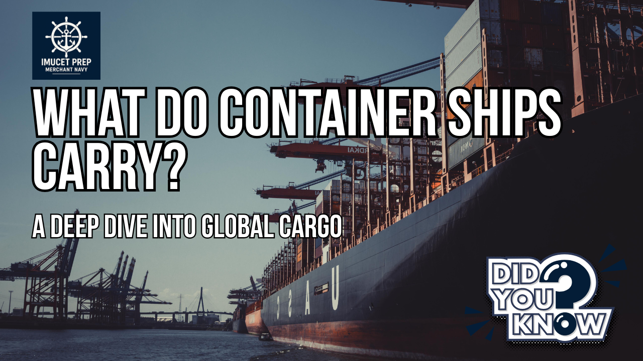 What Do Container Ships Carry? A Deep Dive into Global Cargo