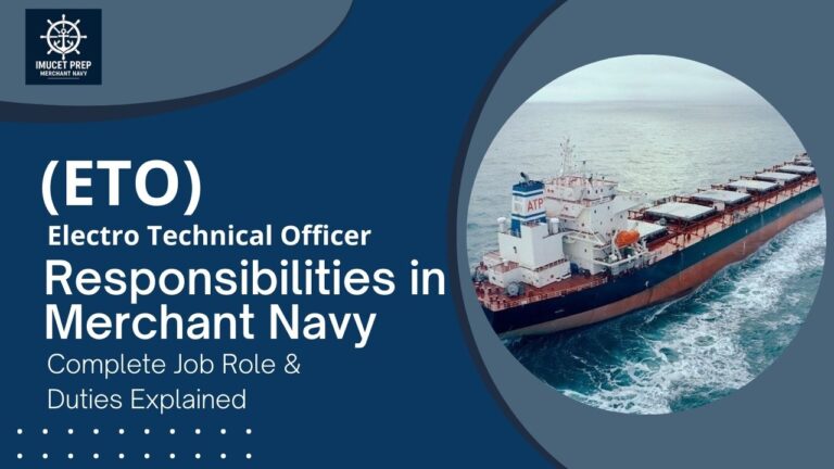 Electro Technical Officer (ETO) Responsibilities in Merchant Navy