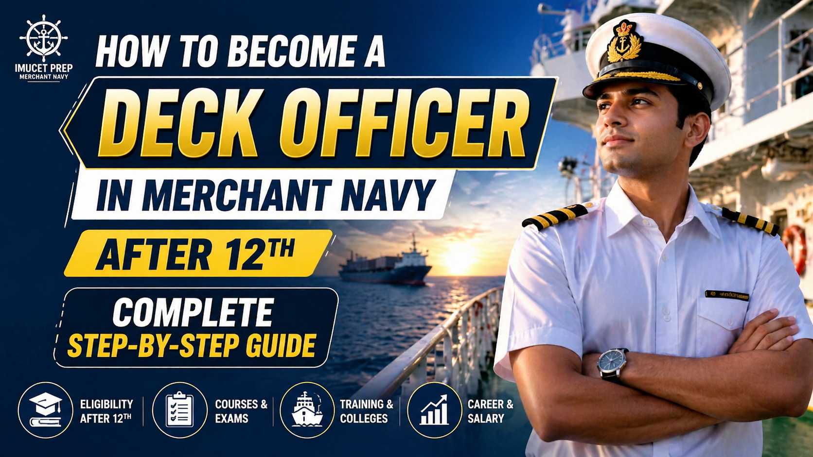 Deck Officer in Merchant Navy After 12th