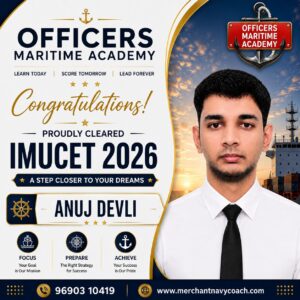 Anuj Devli cleared IMU CET 2026 with IMUCET Prep