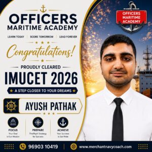 Ayush Pathak cleared IMU CET 2026 with IMUCET Prep