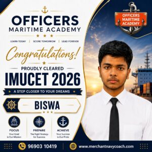 Biswa cleared IMU CET 2026 with IMUCET Prep
