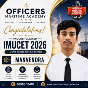 Manvendra cleared IMU CET 2026 with IMUCET Prep