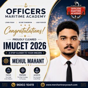 Mehul Mahant cleared IMU CET 2026 with IMUCET Prep