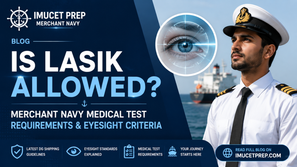 Merchant Navy medical test requirements