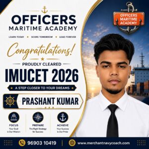 Prashant Kumar cleared IMU CET 2026 with IMUCET Prep