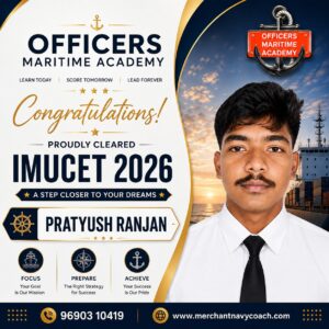 Pratyush Ranjan cleared IMU CET 2026 with IMUCET Prep