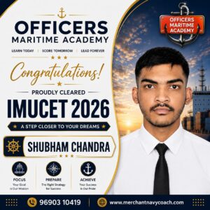 Shubham Chandra cleared IMU CET 2026 with IMUCET Prep