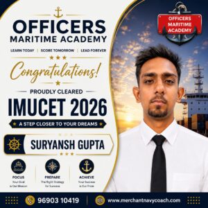 Suryansh Gupta cleared IMU CET 2026 with IMUCET Prep