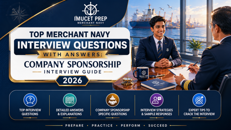 Top Merchant Navy Interview Questions with Answers