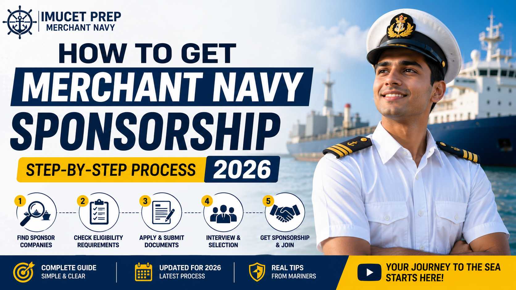 How to Get Merchant Navy Sponsorship