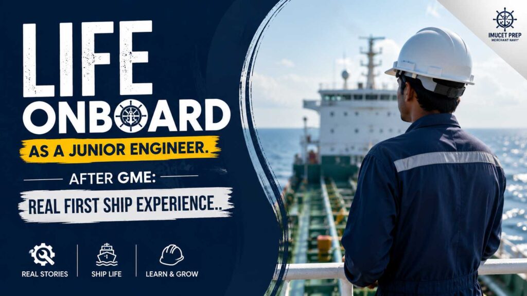 Life Onboard as a Junior Engineer
