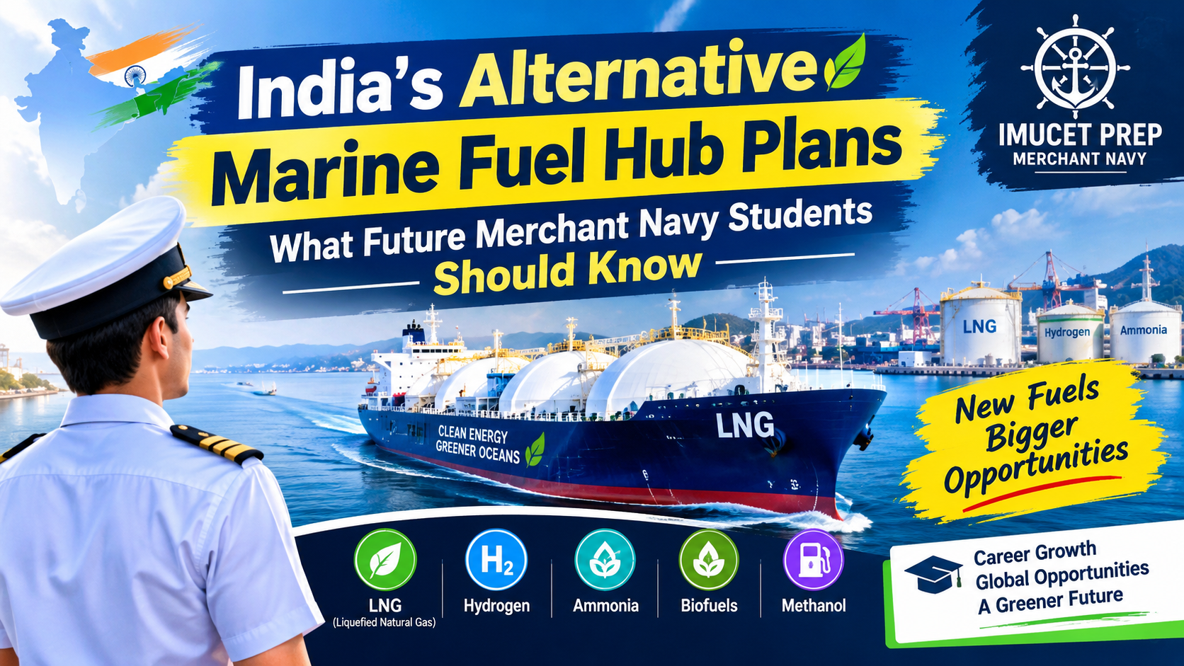 India's Alternative Marine Fuel Hub Plans What Future Merchant Navy Students Should Know